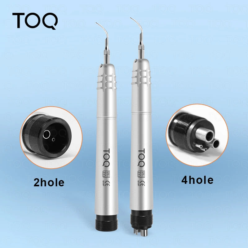 Dental Ultrasonic Air Scaler with 3 Tips Tooth Calculus Remover Cleaning Tool Handpiece Whiten Tooth Cleaner Dentist Lab